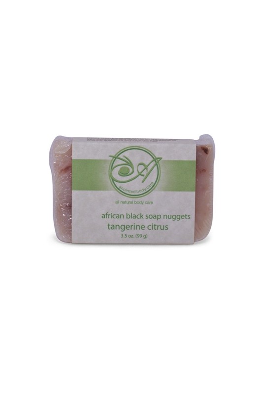 African Black Soap Tangerine Citrus Bath Bar